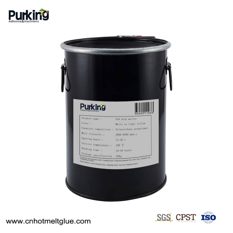 कापड संमिश्र प्रतिक्रियाशील गरम वितळणे चिकट